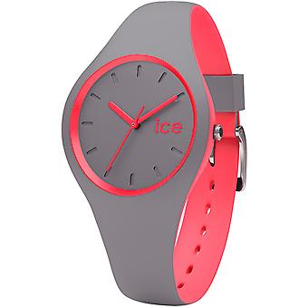 Ice duo Japanese Quartz Analog Women's Watch with Silicone DUO Bracelet. Dco. S.S.16