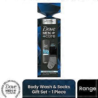 Dove Men+Care Cleanse+Care Wash & Socks Gift Set 1 piece, Choose pack 1,2,3 or 4