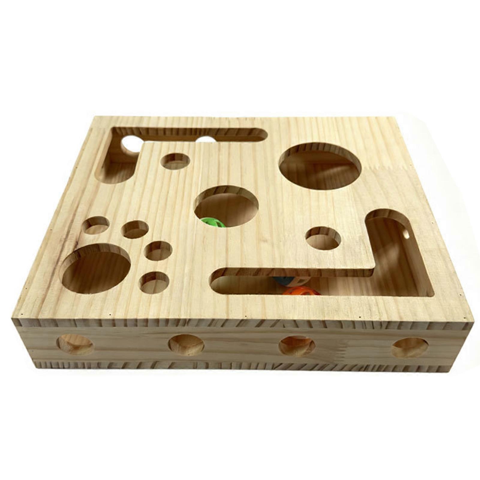 Scratch Puzzle Box With Treat Compartment