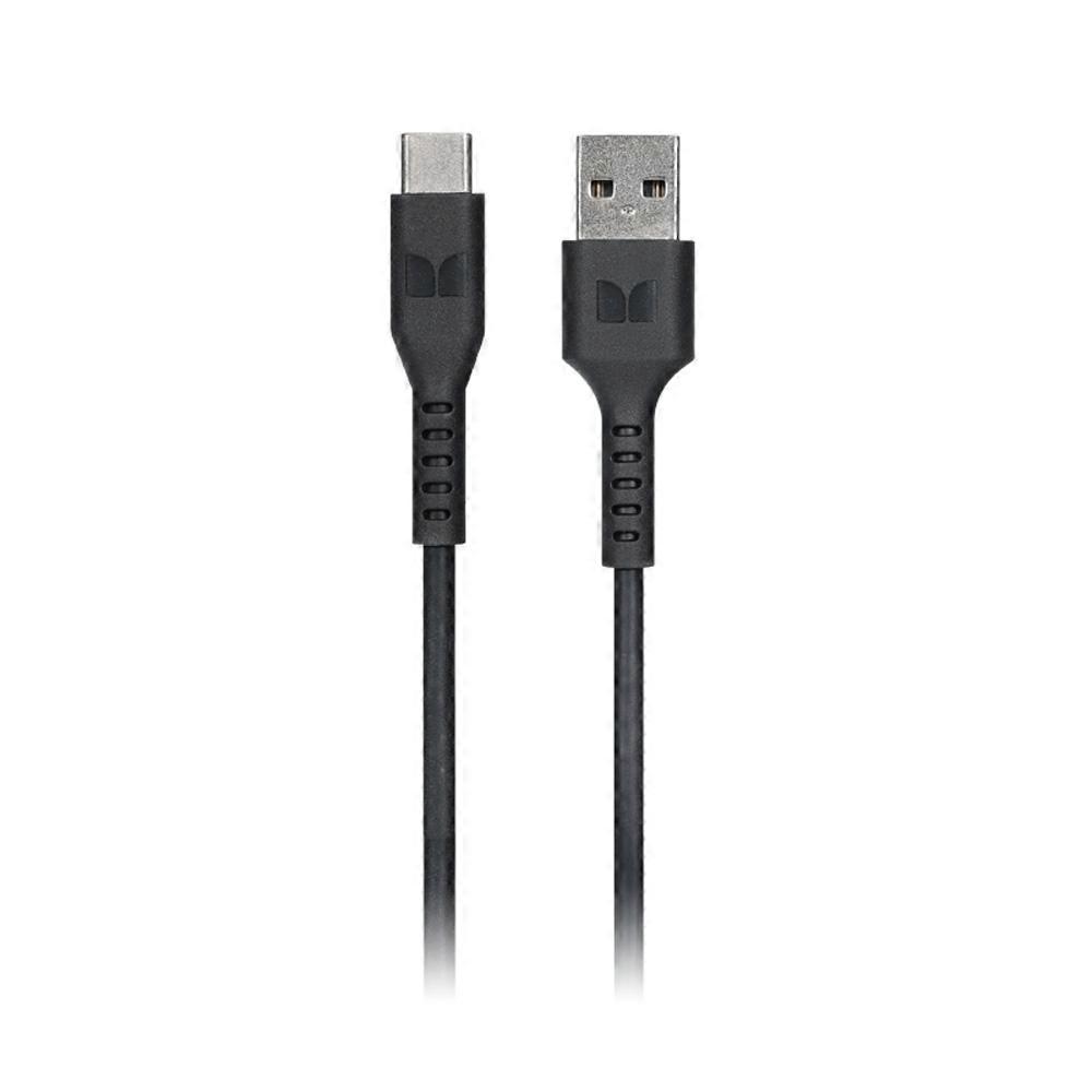 BLACK Monster Premium User-friendly Compact Durable USB-C to USB-A TPE Cable 2m