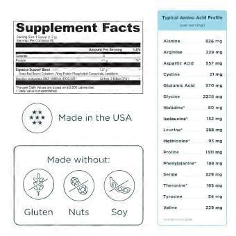 Ancient Nutrition Colostrum Superfood Powder Unflavored 60 Servings-2.8 oz