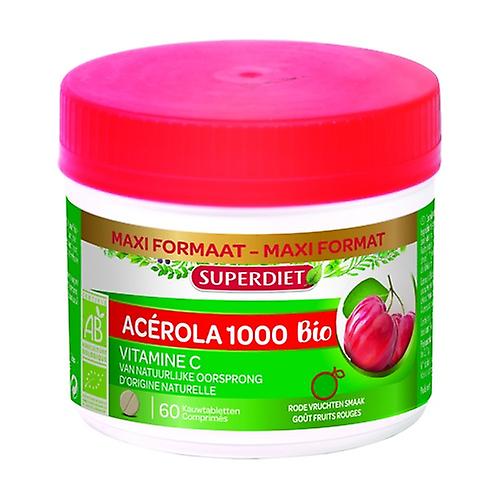 Organic Acerola 1000 - Maxi format 60 tablets