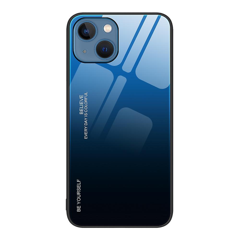 Gradient Color Glass Case For iPhone 14 Plus