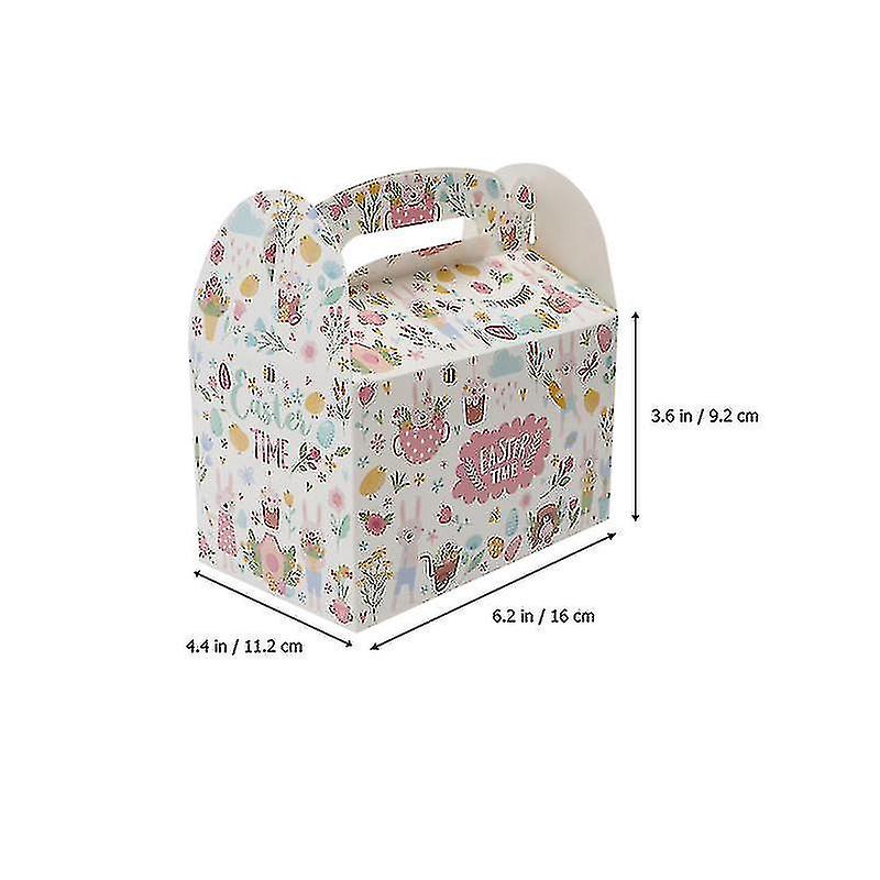 Bjxy 12pcs Creative Easter Gift Boxes Easter Gift Packing Box Easter Egg Storage Box