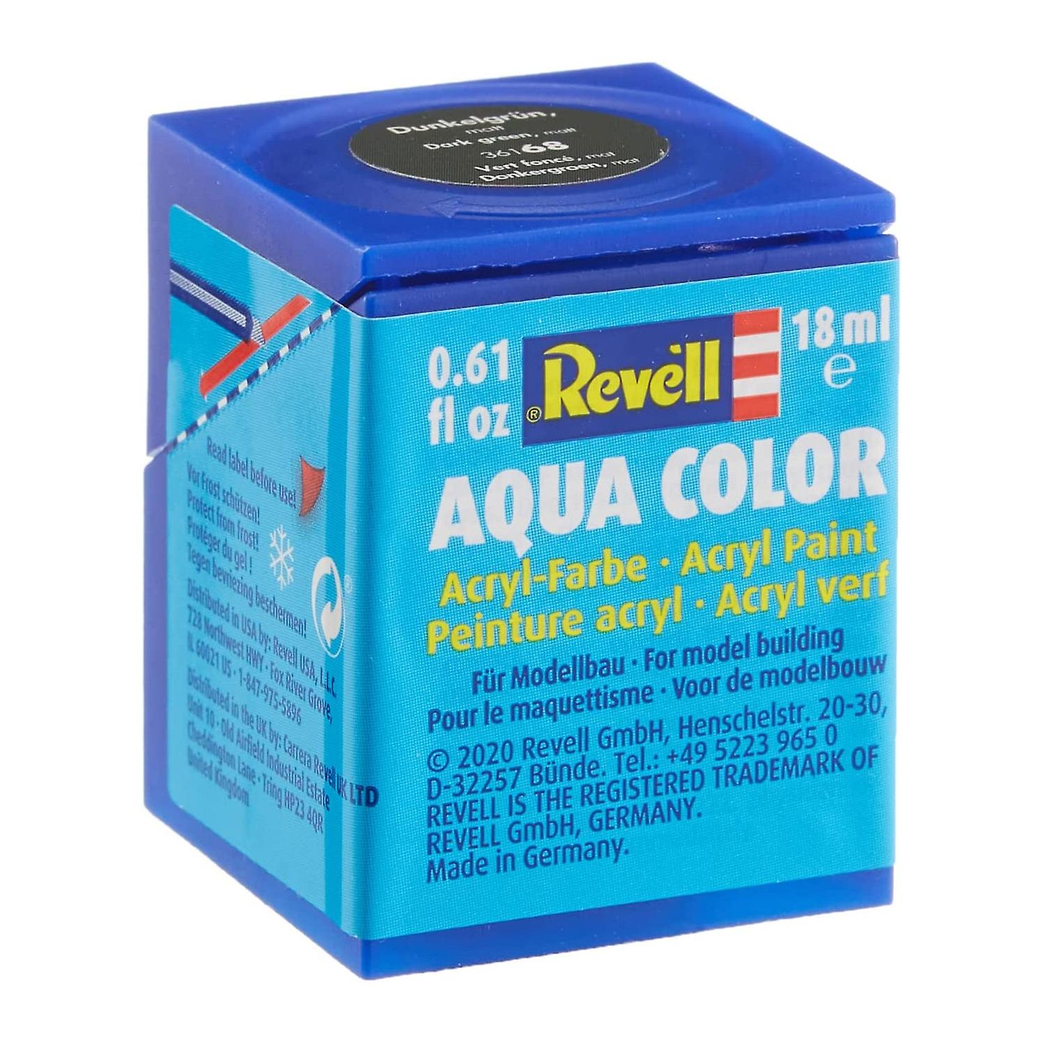 Revell Aqua 068 Verde Oscuro Mat Raf 18Ml