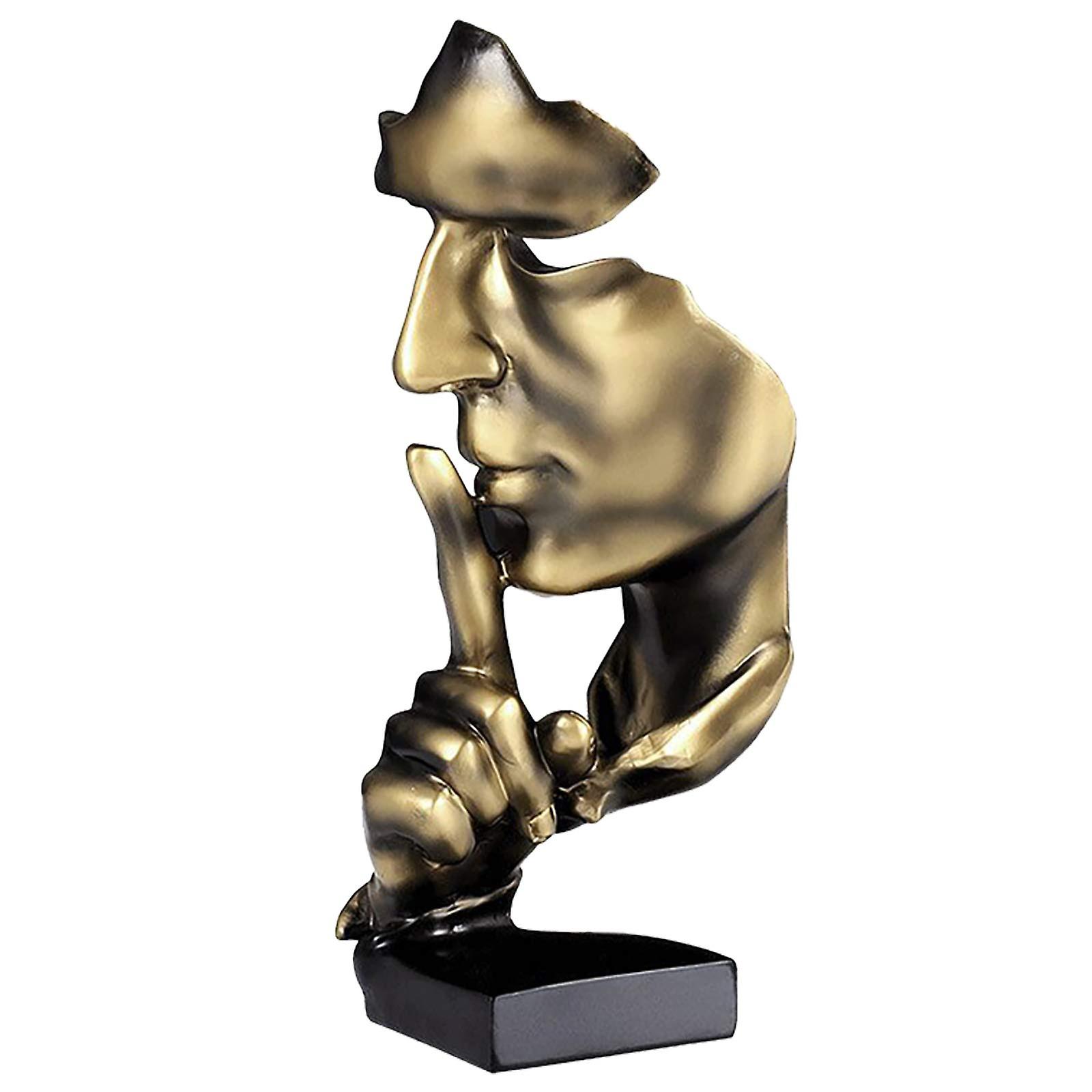 Abstract Art Thinker Statue for Home Office Study