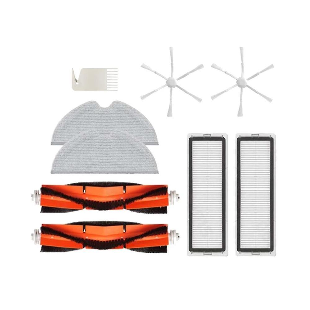 9pcs For 2c Stytj03zhm Robot Vacuum Cleaner Main Side Brush Filter Mop Cloth Replacement Accessorie