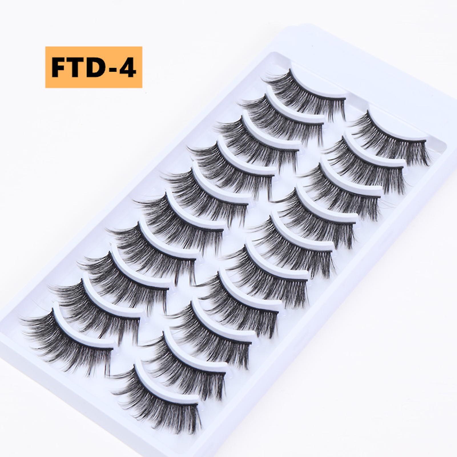 10 Pairs Of Reusable False Eyelashes Com