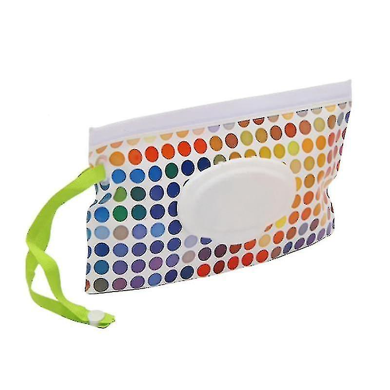 Caja de toallitas para bebés ecológicas, bolsa de transporte reutilizable