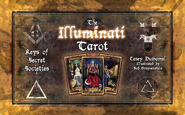 The Illuminati Tarot by Casey DuHamel Multiplecomponent retail product parts enclosed Book