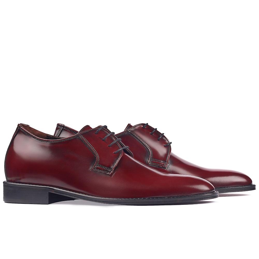 Masaltos scarpe da ascensore per uomo 7cm. Oporto borgogna