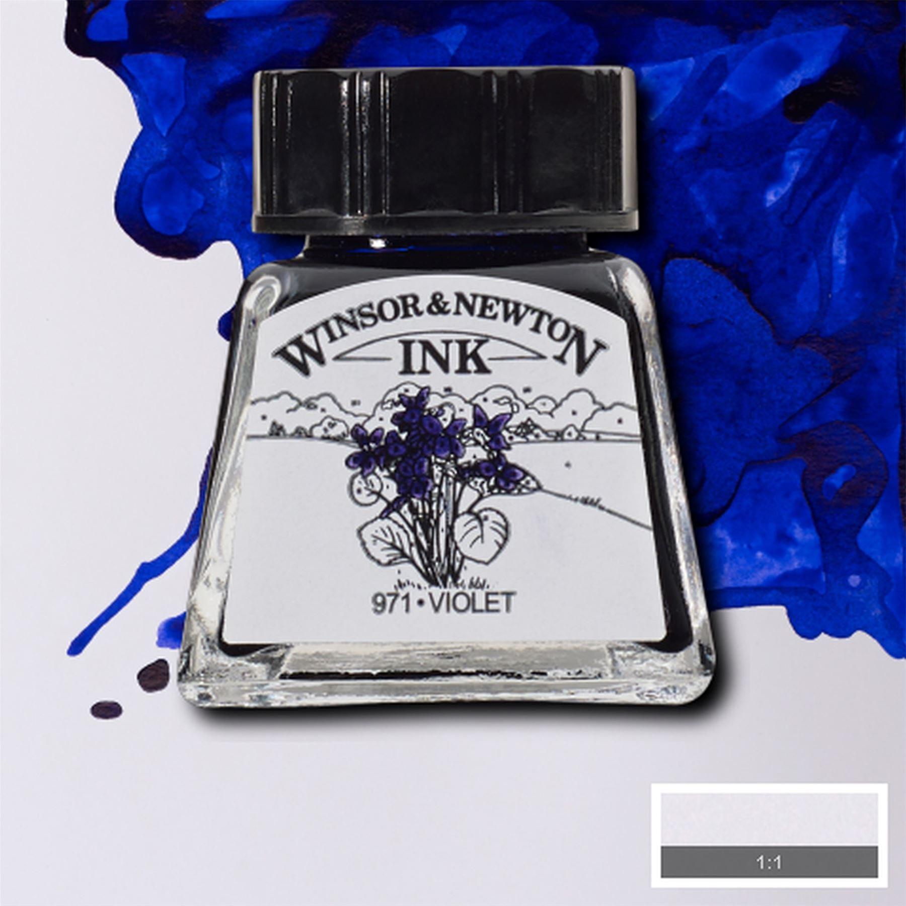 Winsor & Newton Designers Drawing Ink - Violet - 14ml