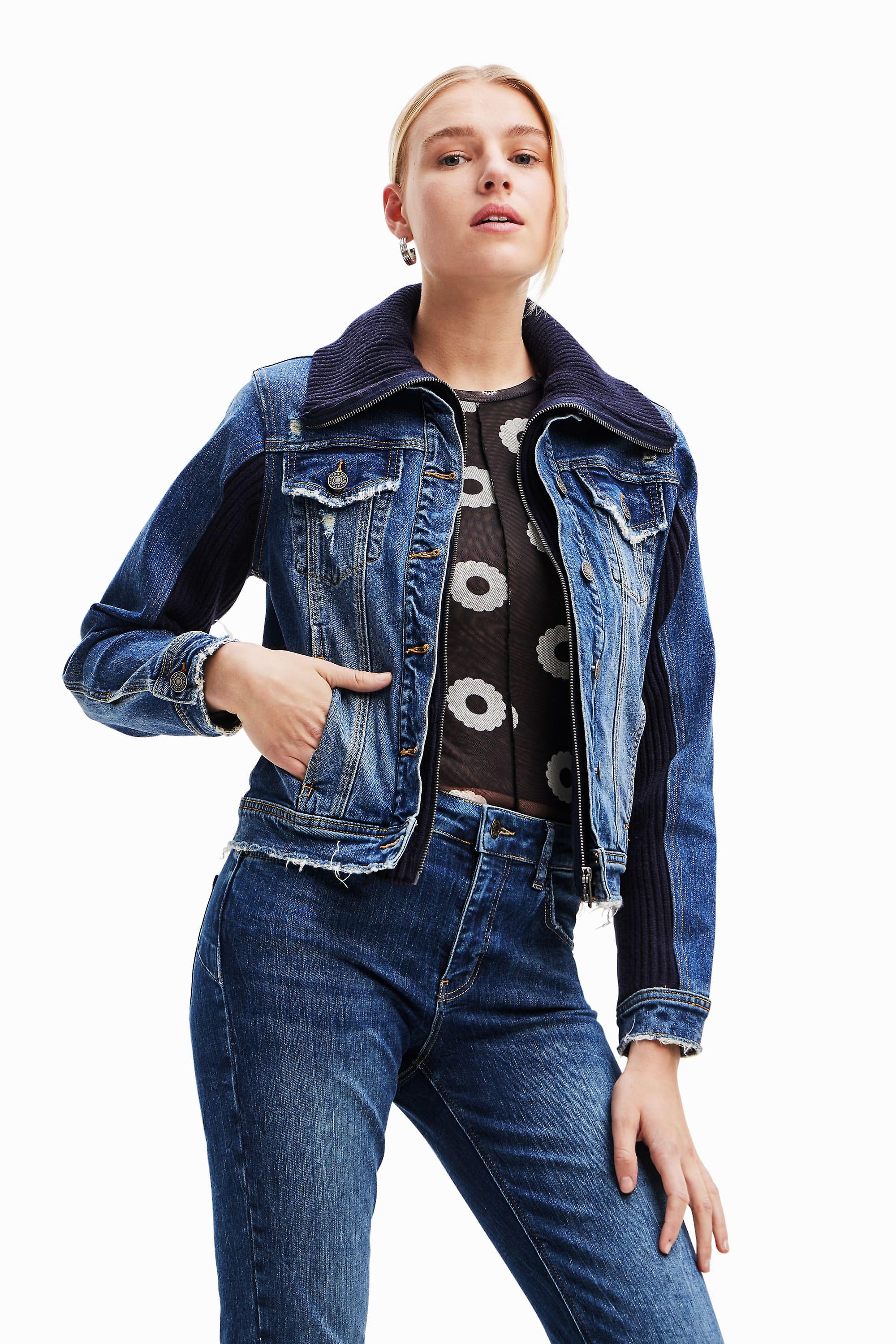 Desigual Women's Condor Denim Truck Jacket