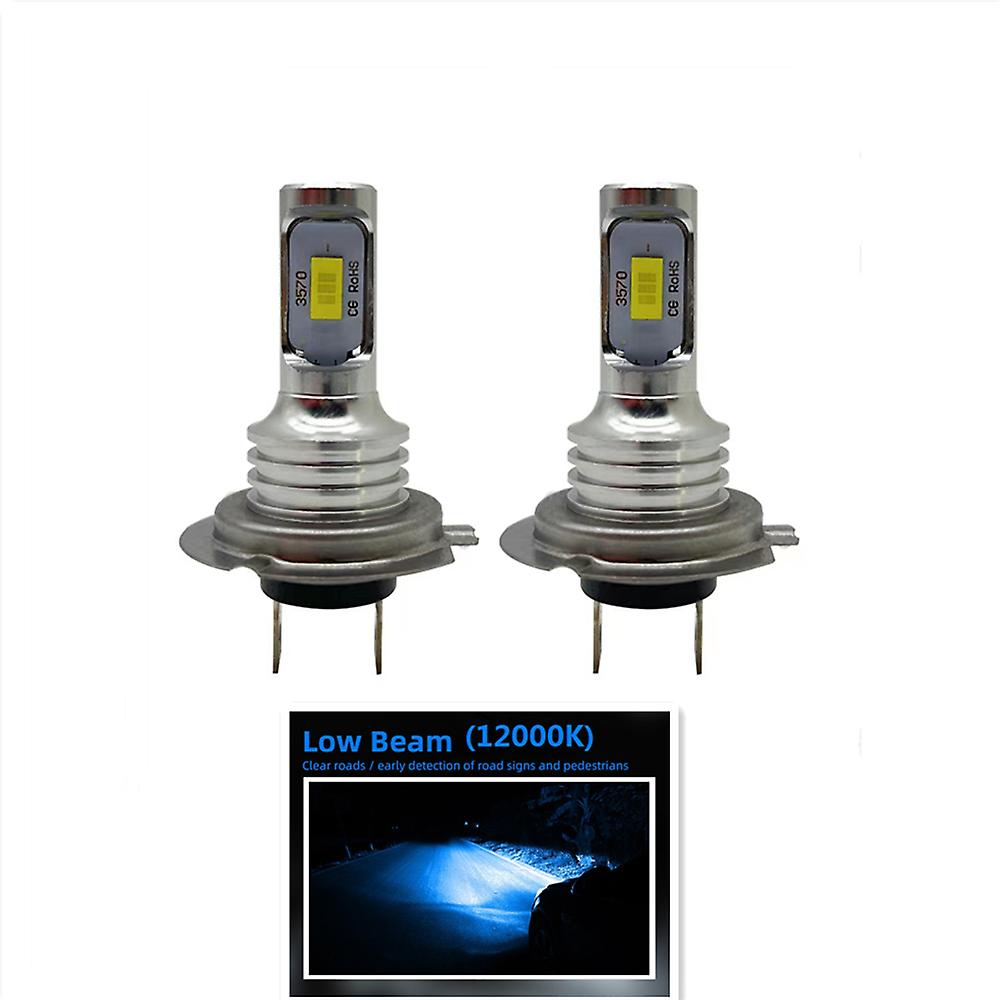 12000k Color-12000lm2pcs H1 Led Car Headlights 880 881 9005 9006 H3 H4 H7 H11 Bulbs 6000k 6500k High Beam Lights Fog Light Distance 12v 3570 Chips