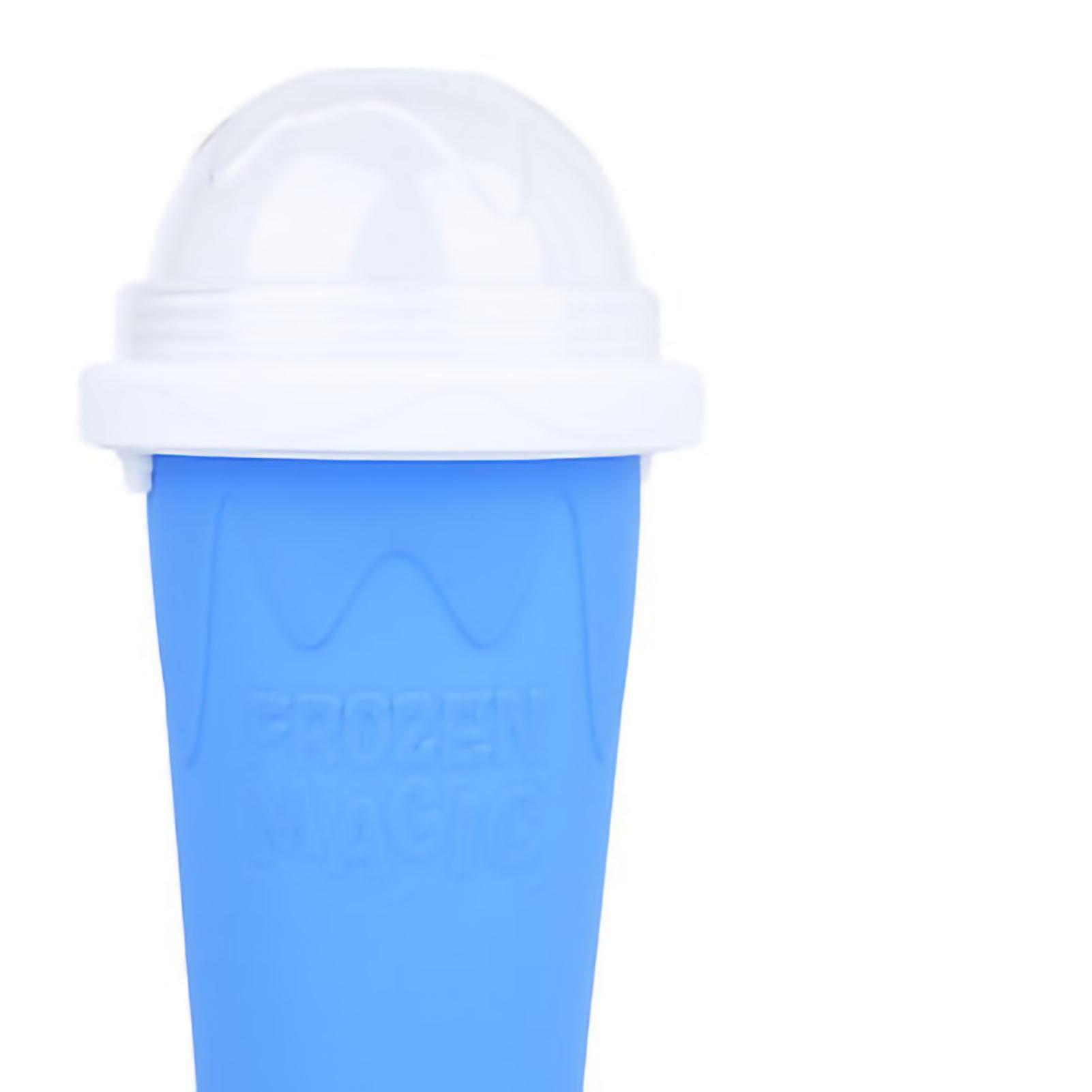גביע קפוא מהיר צמא נייד מרווה סיליקה ג'ל קרח slushy Maker עבור DIY Smoothie Blue 400ml