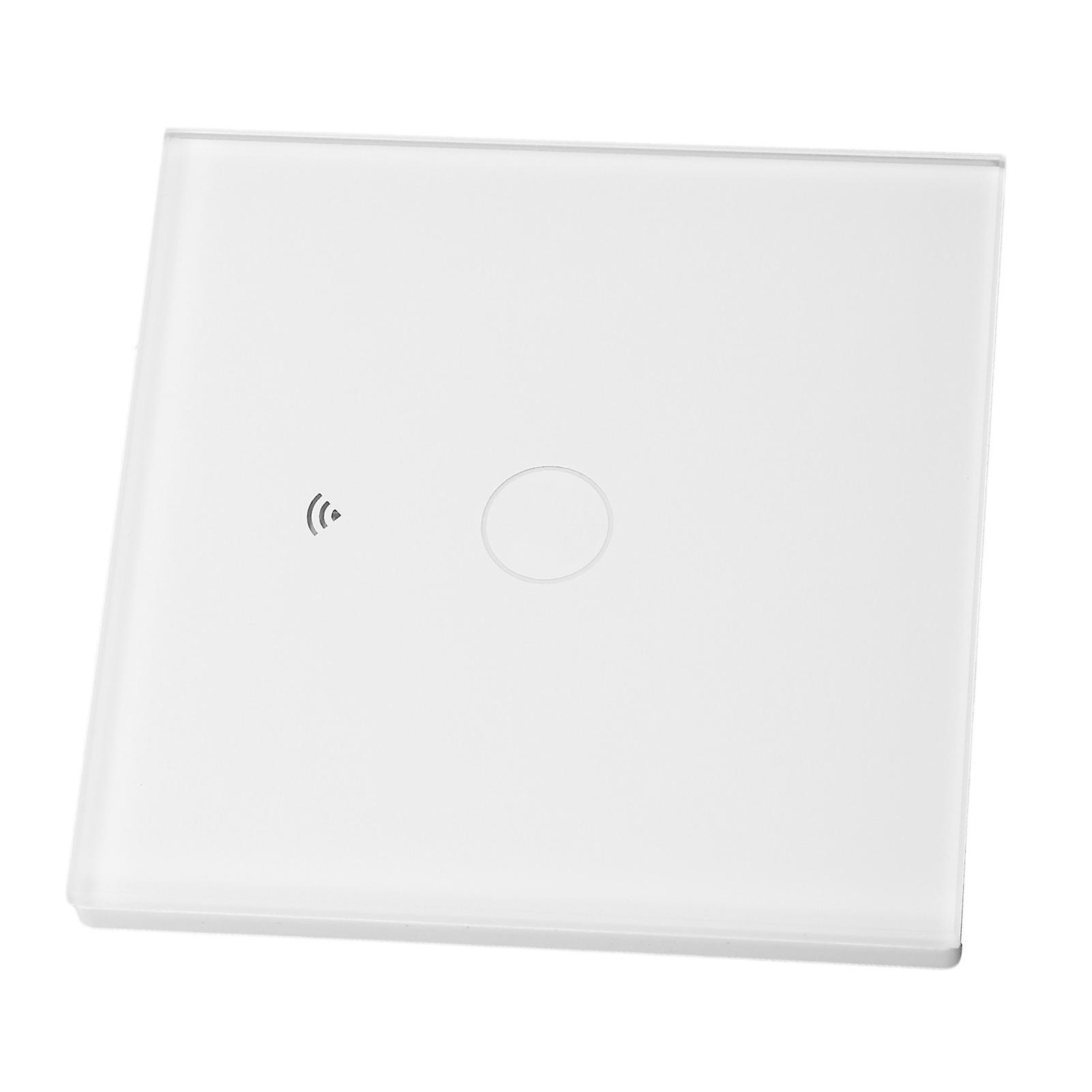 WiFi RF Light Switch Touch Control Waterproof Glass Panel Support Voice Control Smart Wall Light Switch 10A AC80‑260V 