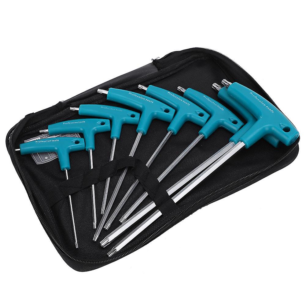 T‑Handle Hex Wrench Set Pentalobe Anti‑Slip Handle Hand Repair Hardware Tools 0614B