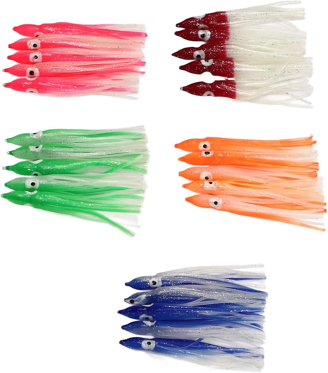 Lures, 25 Pcs Small Compact Silicone Material Lures for Swimming Pool