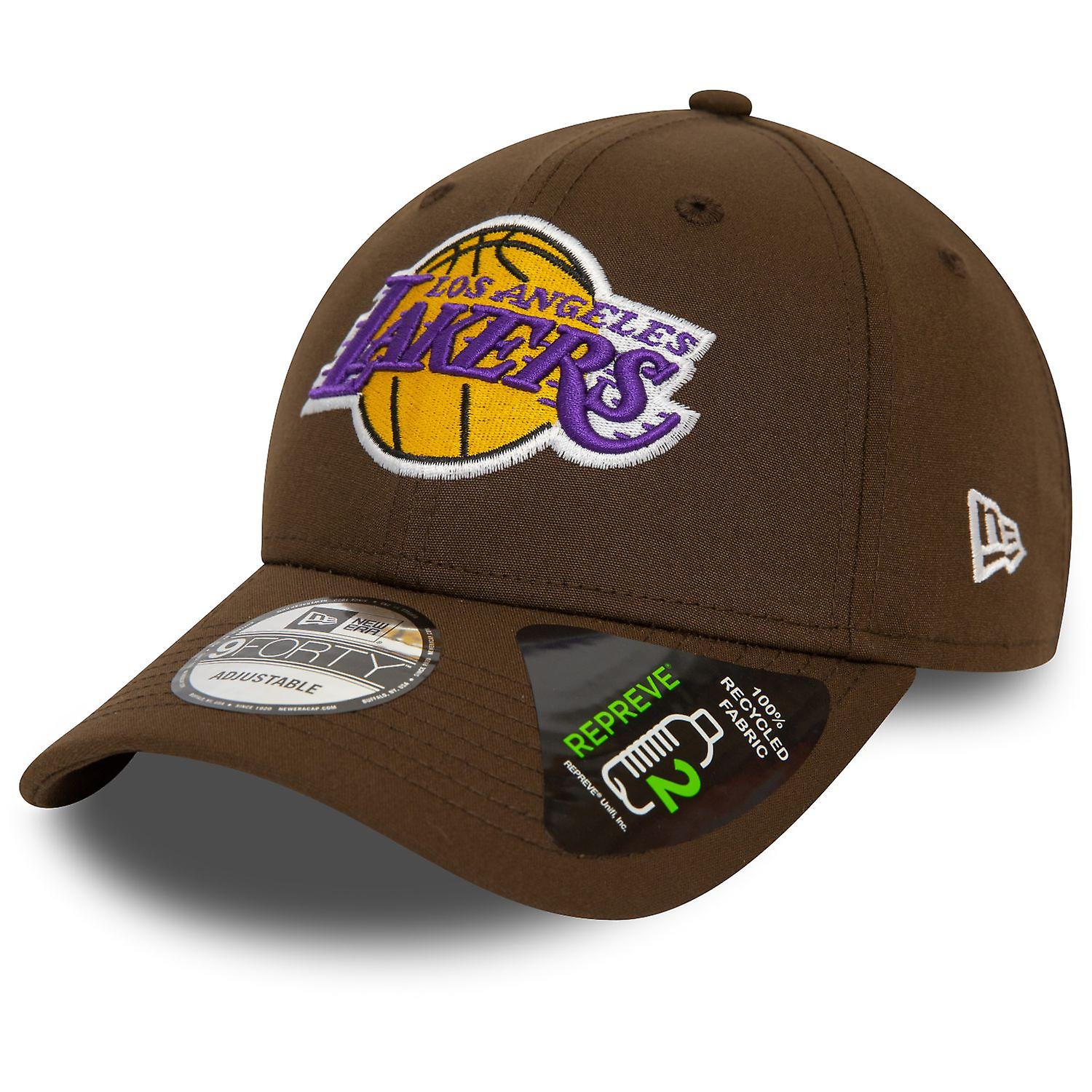 New Era 9Forty 回弹帽 - REPREVE 洛杉矶湖人队