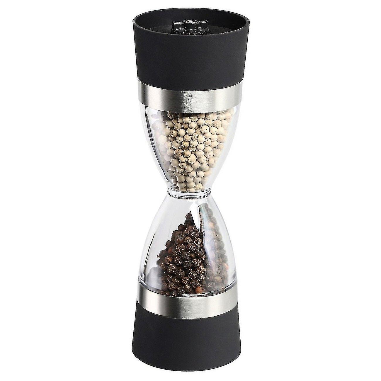 1 Piece Grinder Set,dual Use Salt And Pepper Shaker