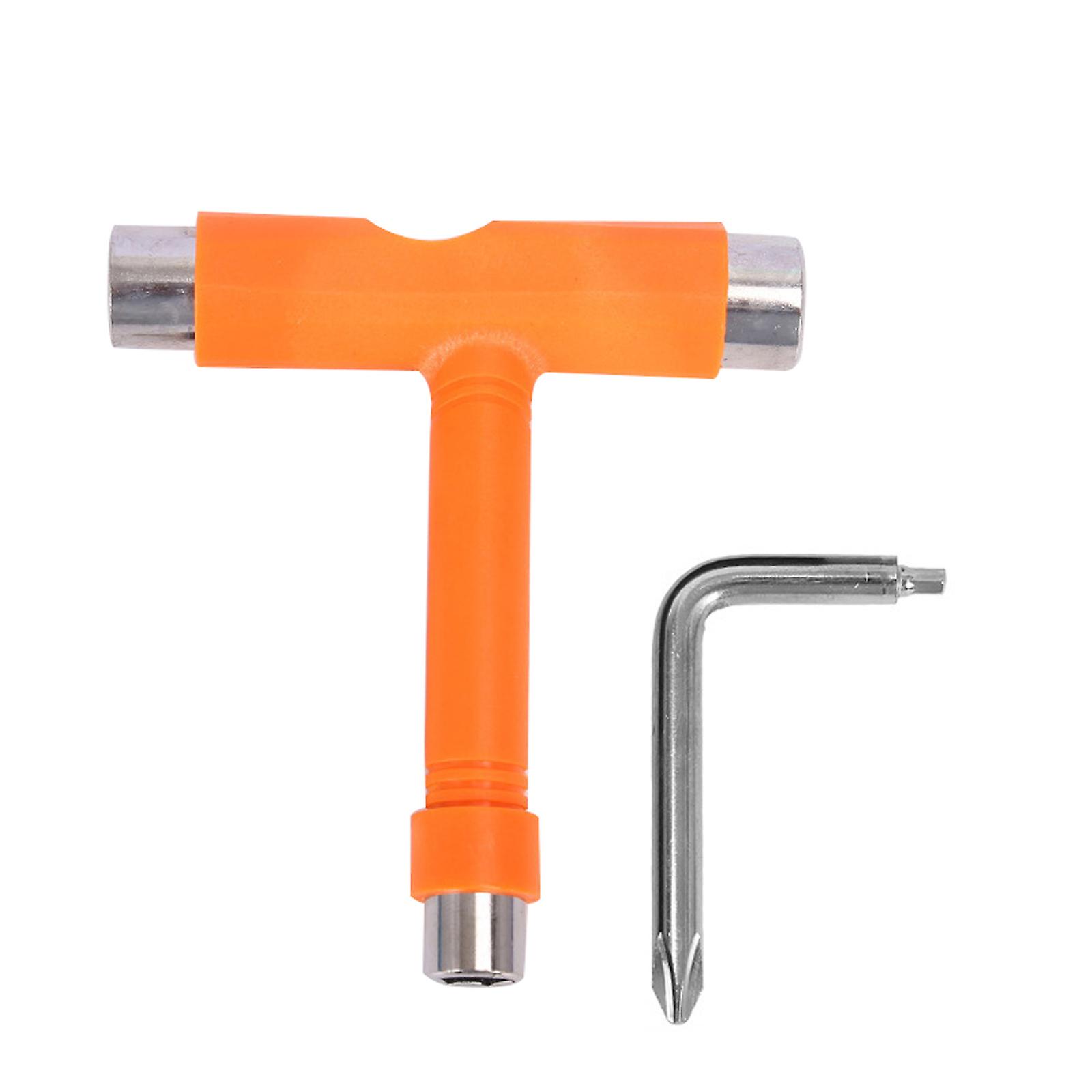 Skateboard T Tools Multi-Function Portable Skate Tool Screwdriver Wrench for Longboard Skateboard