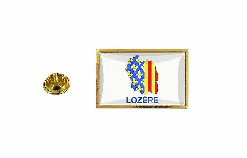 pine pine pine badge pine pin-apos;s flag country department lozere