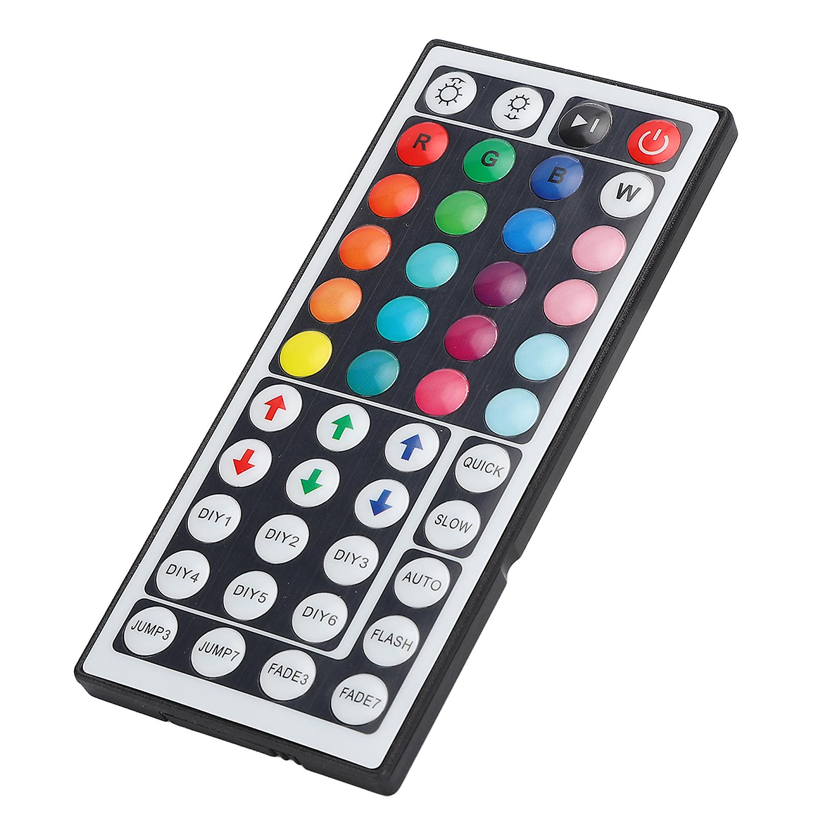 Risegun 44 Key LED Remote Controller Colourful Infrared RGB Controllers for 5050 2835 RGB Light Strips