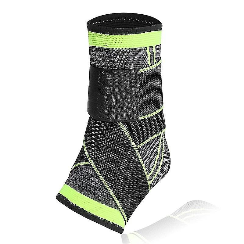 External sports pressurized wrapping ankle support breathable strap protector Nylon knitted adjustab