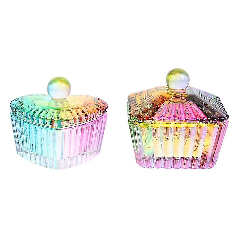 2pcs Dish For Acrylic Nails