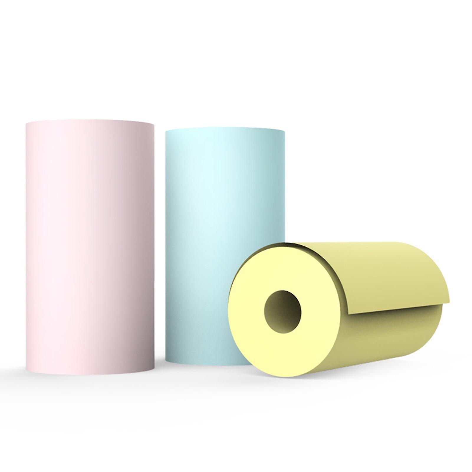 57x25mm Self-adhesive Thermal Paper Multipurpose Compact Ink-free Portable Thermal Printer Paper