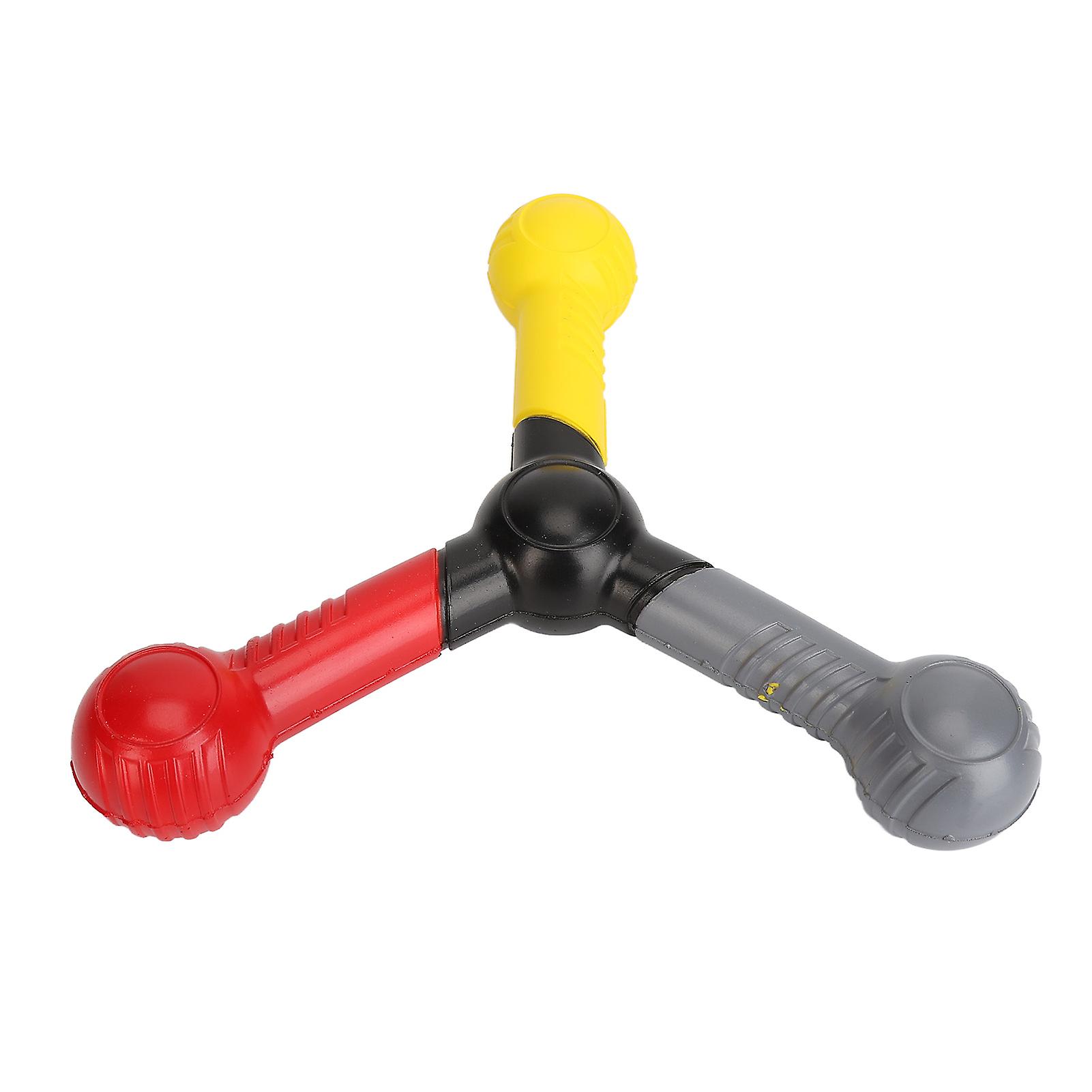 Catch Trainer Triangular Structure Improving Hand Eye Coordination Speed Training Tool Red Blue Yellow