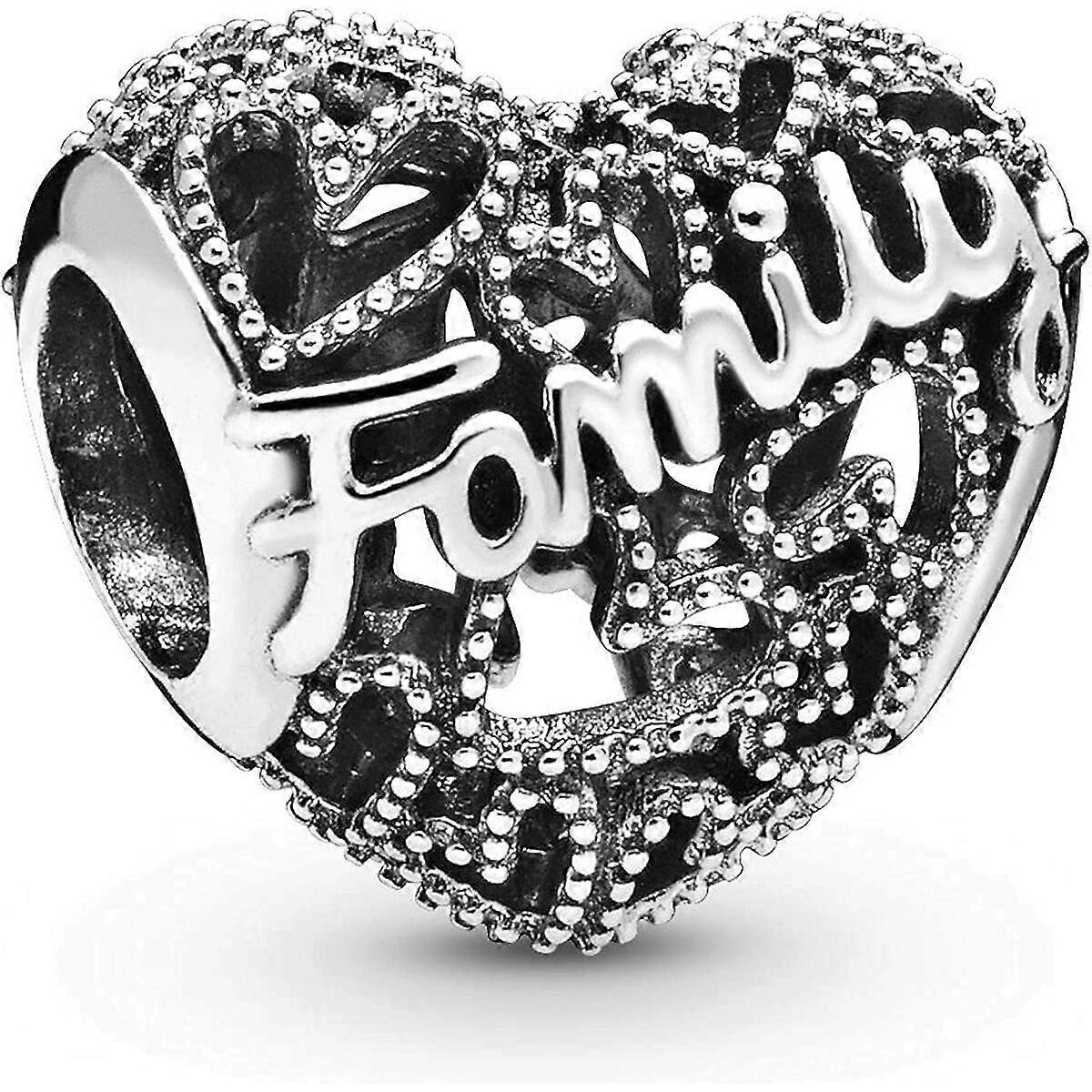 Women's Beads Pandora FAMILY HEART