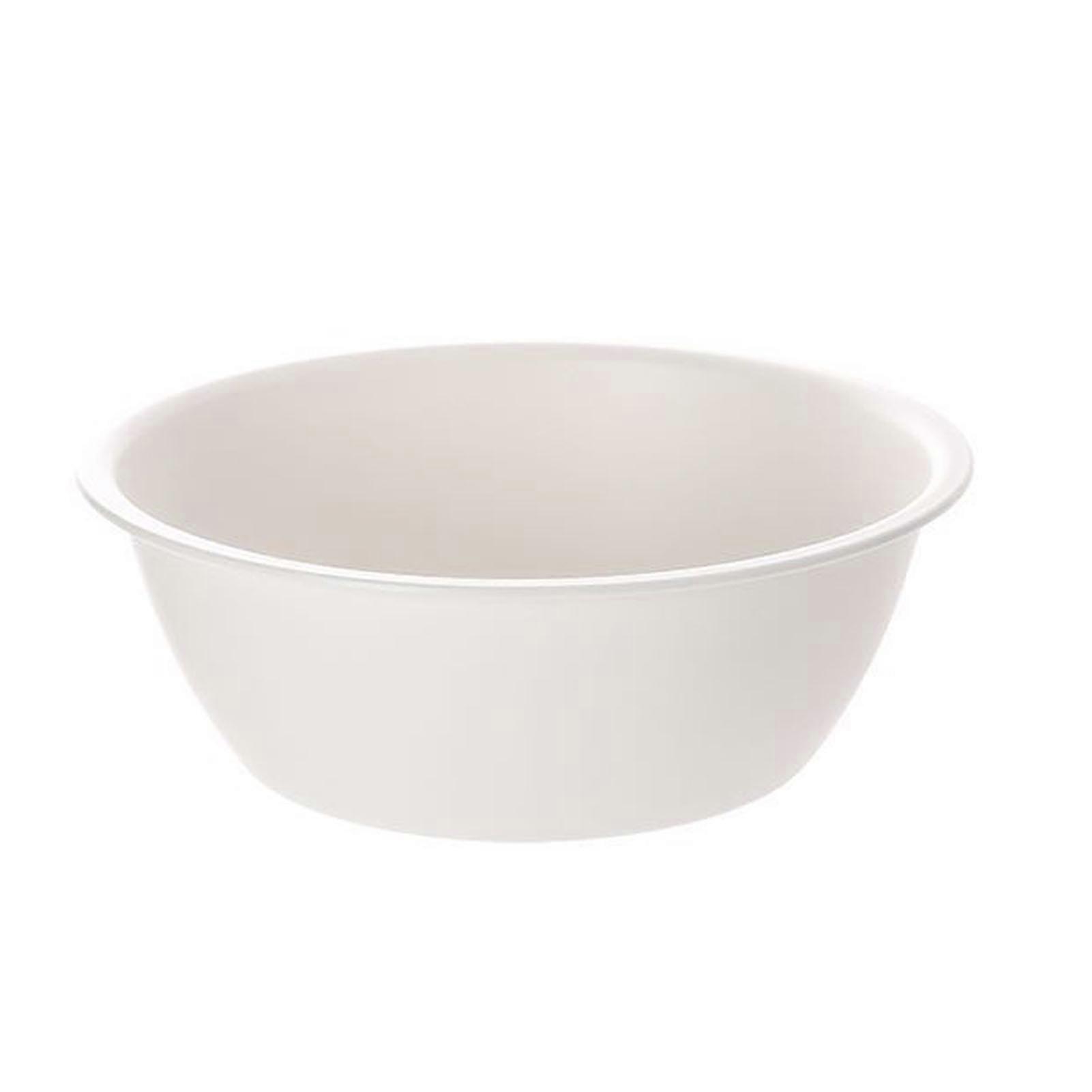 Stor holdbar plasthåndvask Multifunktionel fortykket design behagelig at bruge ideel til ansigtsvask vaskeri sovesal og hjem beige Colou
