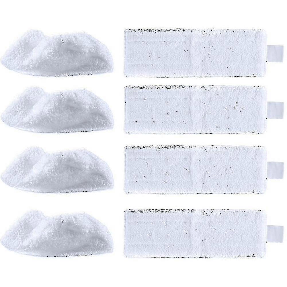 Set of 8 Microfiber Mop Pads Compatible with Karcher Easyfix SC2, SC3, SC4-YuJia