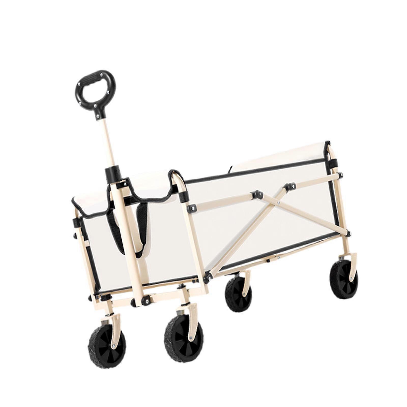 折りたたみワゴン釣りスポーツショッピングのための多目的ポータブルキャンプカート