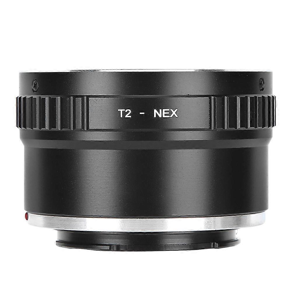 Fikaz T2‑NEX Aluminium Alloy Lens Adapter Ring for T2 Mount Lenses to for Sony E Mount Camera NO.9141