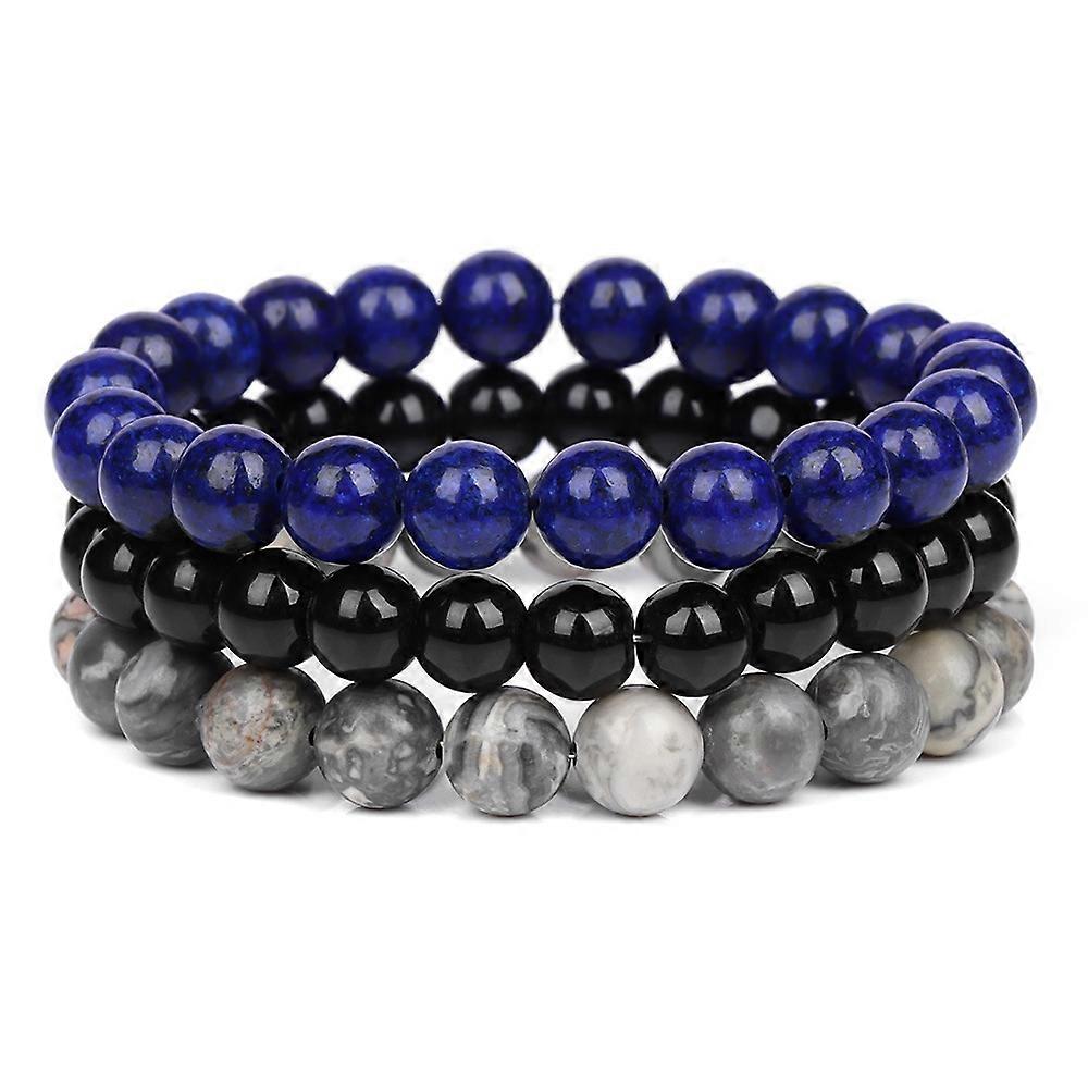 Bracelet - Natural Onyx Elastic - Durable, Versatile