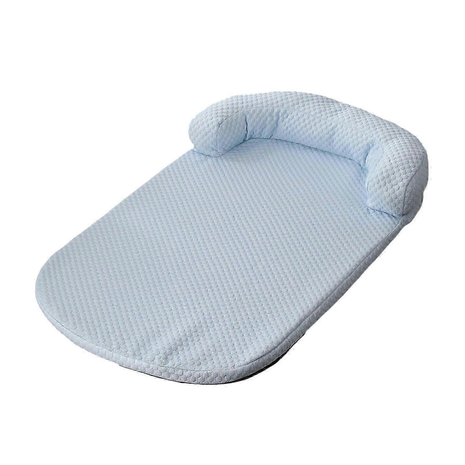 Dog Cooling Mat Pet Crate Pad Summer Pet Sleeping Mat for Kitten Dogs Crates M