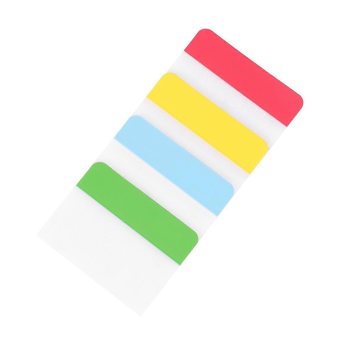 N Times Stickers Re-stickable Durable Bookmarks Classified Index Stickers Page Markers for Student Stationery Reading Accessories (3.8x5.1cm)
