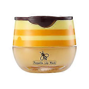 Nordic Clearance Bienenlippenbalsam Honigtopf, Honig Propolis Feuchtigkeitsspendender Lippenbalsam Nährende Lippen Feuchtigkeitsspendende Vorbeugung Trockene und rissige Lippen Peeling Peeling
