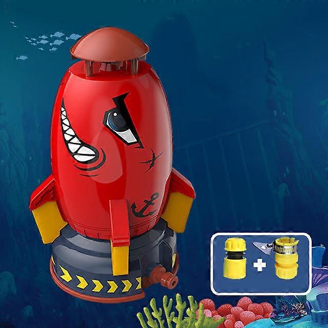 Rocket Launcher Toys Outdoor Rocket Water Pressure Lift Sprinkler Toy Fun Interaction In Garden Lawn Water Spray Toys For Kids Summer Gadgets