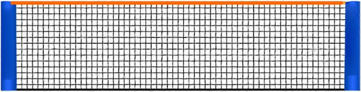 4.1m Portable Tennis Net, Foldable Badminton Net, Volleyball Net for Kids and Adults, Suitable for Indoor or Outdoor, Garden, Yard, School, Club, Spor