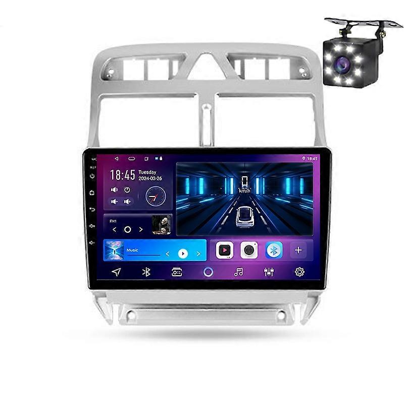 Android Car Radio For Peugeot 307 1 2001 - 2008 Carplay Auto Stereo Multimedia Player