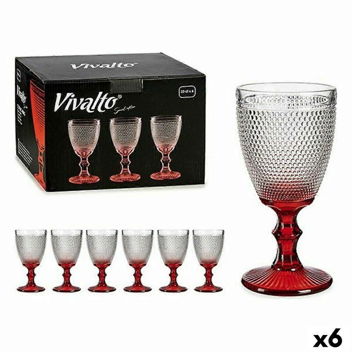 Wijnglas Vivalto 330 ml 33 cl (6 Stuks)