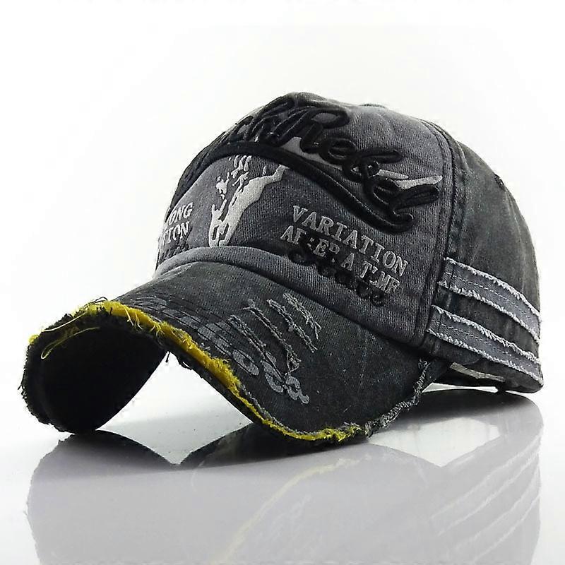 Graffiti text baseball cap washed cap cowboy sun hat PXCL