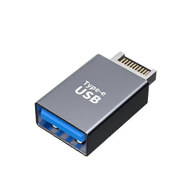 USB 3.1 előlapi fejléc Type E apa csatlakozó - USB-C Type C (USB 3.0)Anya bővítőadapter