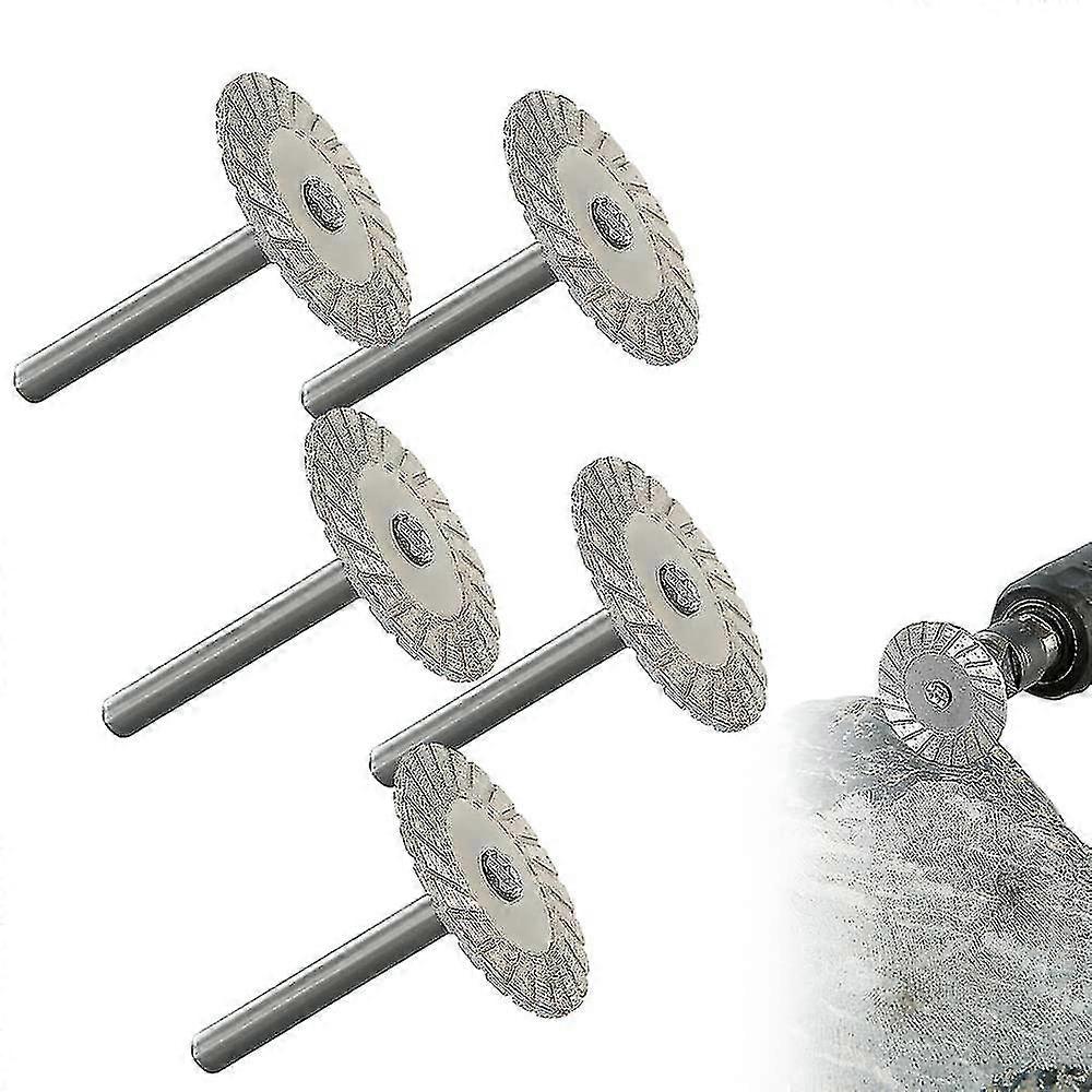 40mm حجر الماس نحت شفرات مصغرة قطع أقراص عجلة صحائف ، شفرات المنشار النقش للرخام والجرانيت السيراميك بلاط البورسلين 5/10pcs