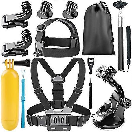 Redkid Kit d’accessoires pour caméra GoPro Hero 8 7 6 5 4 3 Session SJ4000 5000 6000 7000 pour Sony