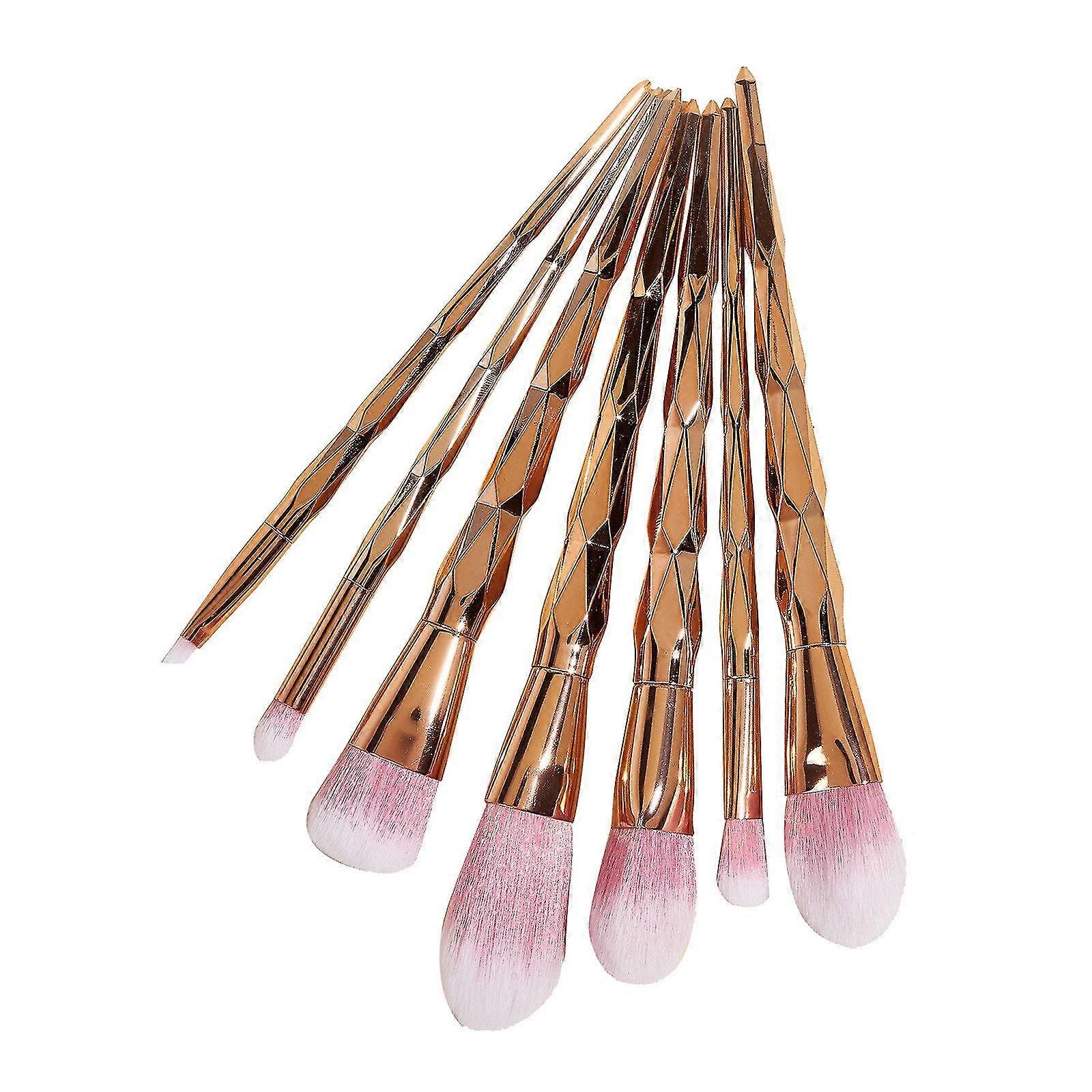 Make Up Foundation Eyebrow Eyeliner Blush Cosmetic Concealer Brushes 7pcs