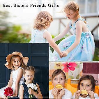 Collana Best Friend - Collana dell'amicizia per 2 ragazze, Collane Bff a cuore magnetico | Abbinamento Best Friend Girls | IT